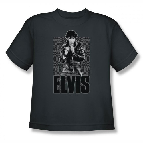 Elvis Youth T-Shirt - Leather