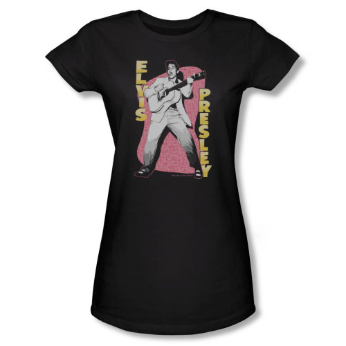 Elvis Girls T-Shirt - Pink Rock