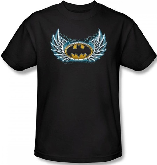 Batman T-Shirt - Steel Wings Logo