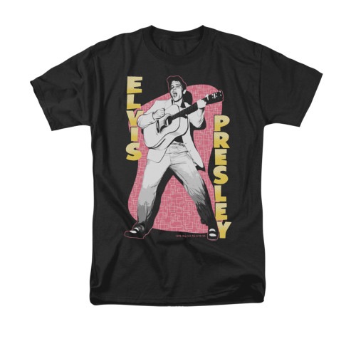 Elvis T-Shirt - Pink Rock