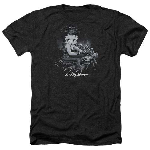 Image for Betty Boop Heather T-Shirt - Storm Rider