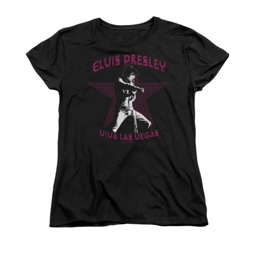 Elvis Woman's T-Shirt - Viva Las Vegas Star