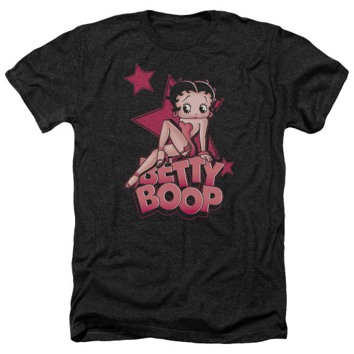 Image for Betty Boop Heather T-Shirt - Sexy Star