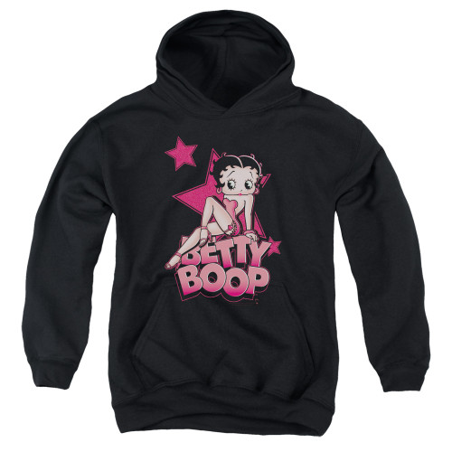 Image for Betty Boop Youth Hoodie - Sexy Star
