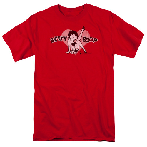 Image for Betty Boop T-Shirt - Vintage Cutie Pup