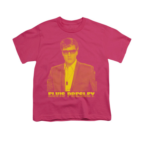 Elvis Youth T-Shirt - Yellow Elvis