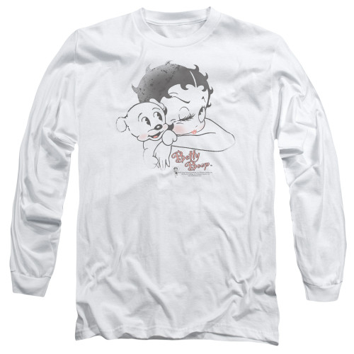 Image for Betty Boop Long Sleeve Shirt - Vintage Wink