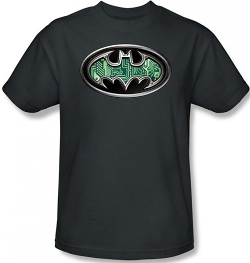 Batman T-Shirt - Circuitry Shield Logo