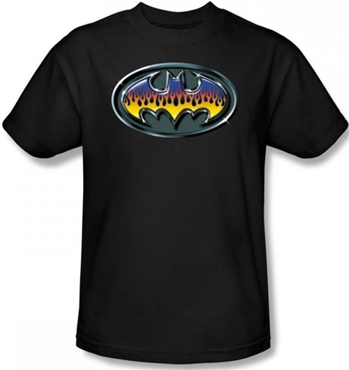 Batman T-Shirt - Hot Rod Shield Logo