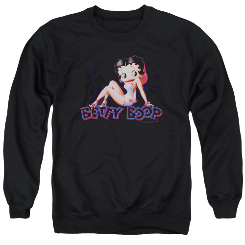 Image for Betty Boop Crewneck - Glowing