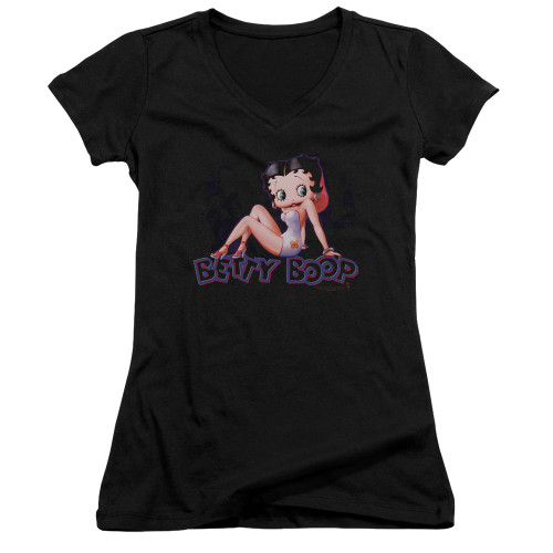 Image for Betty Boop Girls V Neck - Glowing