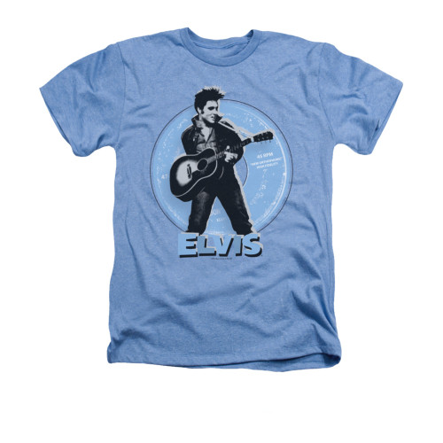 Elvis Heather T-Shirt - 45 RPM