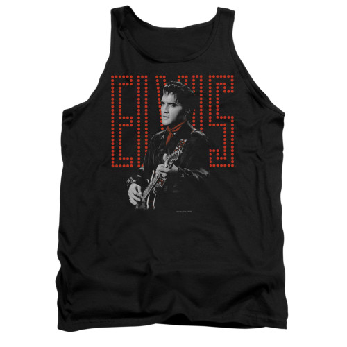 Elvis Tank Top - Red Guitarmans
