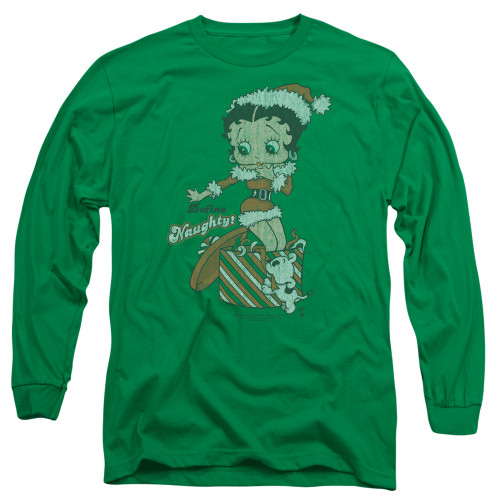 Image for Betty Boop Long Sleeve Shirt - Define Naughty