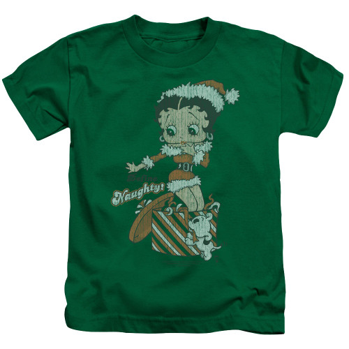 Image for Betty Boop Kids T-Shirt - Define Naughty