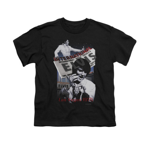 Elvis Youth T-Shirt - International Hotel