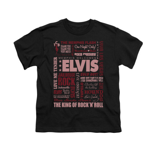 Elvis Youth T-Shirt - Whole Lotta Type