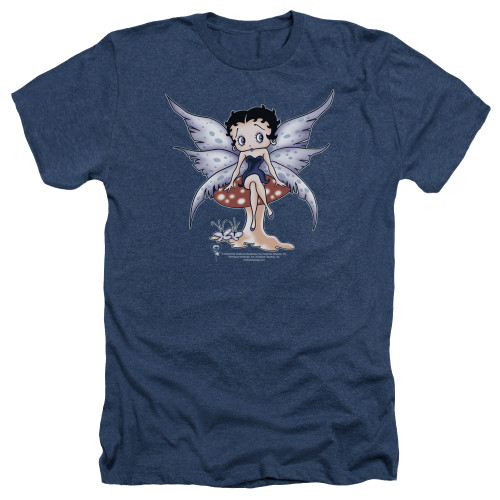 Image for Betty Boop Heather T-Shirt - Mushroom Fairy