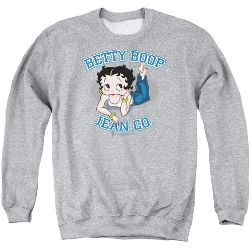 Image for Betty Boop Crewneck - Jean Co.