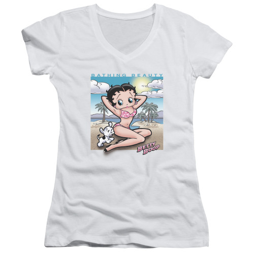 Image for Betty Boop Girls V Neck - Sunny Boop