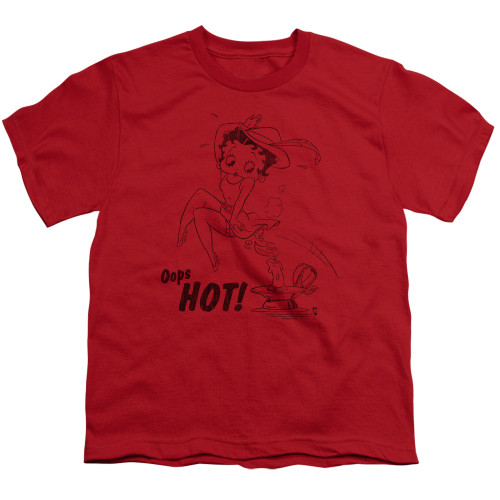 Image for Betty Boop Youth T-Shirt - Nimble Betty