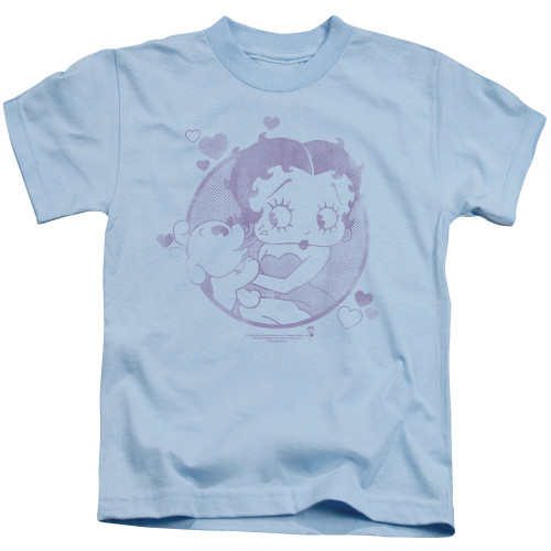 Image for Betty Boop Kids T-Shirt - Perfect Kiss