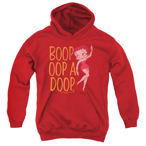 Image for Betty Boop Youth Hoodie - Classic Oop