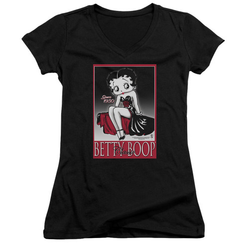 Image for Betty Boop Girls V Neck - Classic