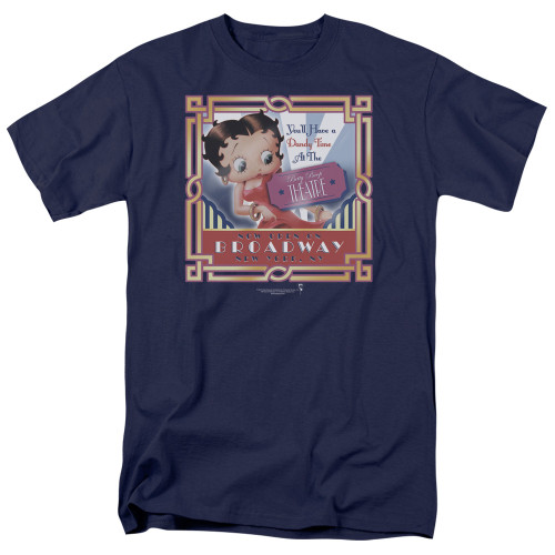 Image for Betty Boop T-Shirt - On Broadway