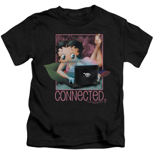 Image for Betty Boop Kids T-Shirt - Connected