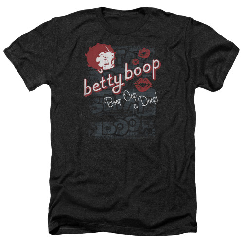 Image for Betty Boop Heather T-Shirt - Boop Oop