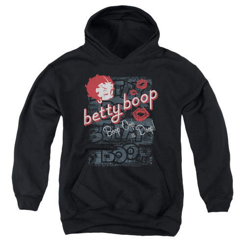 Image for Betty Boop Youth Hoodie - Boop Oop