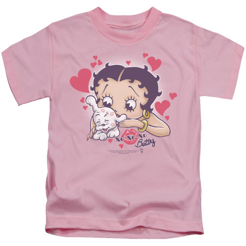 Image for Betty Boop Kids T-Shirt - Puppy Love