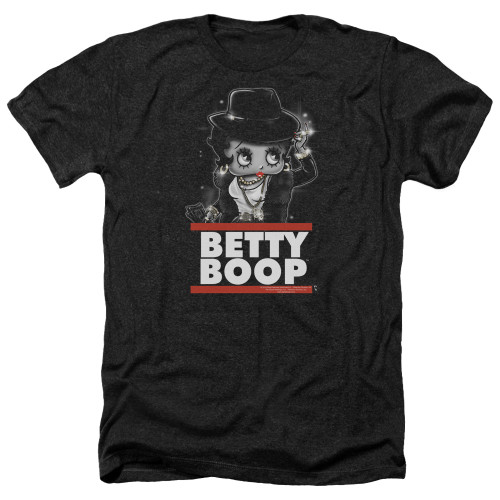 Image for Betty Boop Heather T-Shirt - Bling Bling Boop