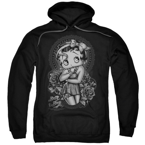 Image for Betty Boop Hoodie - Fashion Roses