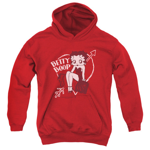 Image for Betty Boop Youth Hoodie - Lover Girl