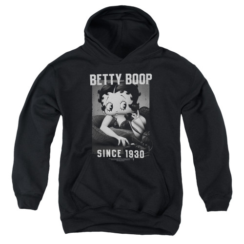 Image for Betty Boop Youth Hoodie - On the Line