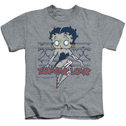 Image for Betty Boop Kids T-Shirt - Zombie Pin Up