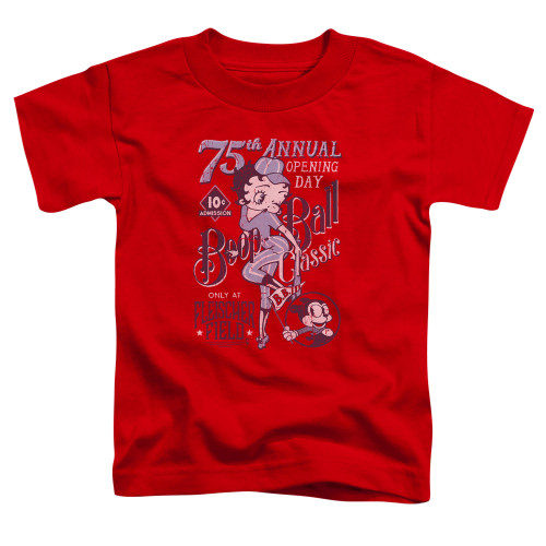 Image for Betty Boop Toddler T-Shirt - Boop Ball