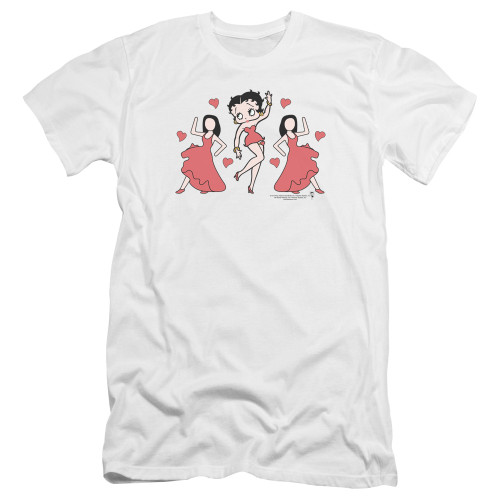 Image for Betty Boop Premium Canvas Premium Shirt - BB Dance