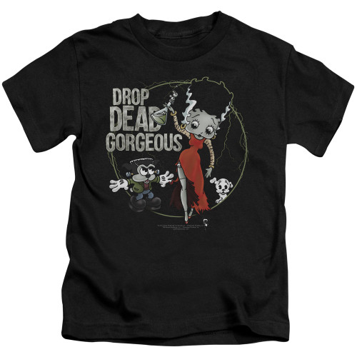 Image for Betty Boop Kids T-Shirt - Drop Dead Gorgeous