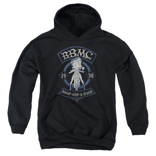 Image for Betty Boop Youth Hoodie - B.B.M.C.