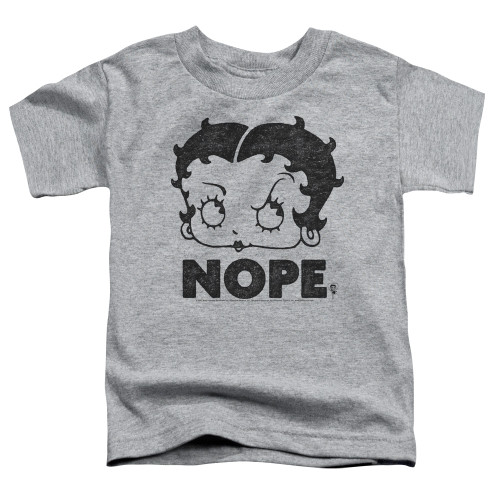 Image for Betty Boop Toddler T-Shirt - Boop Nope