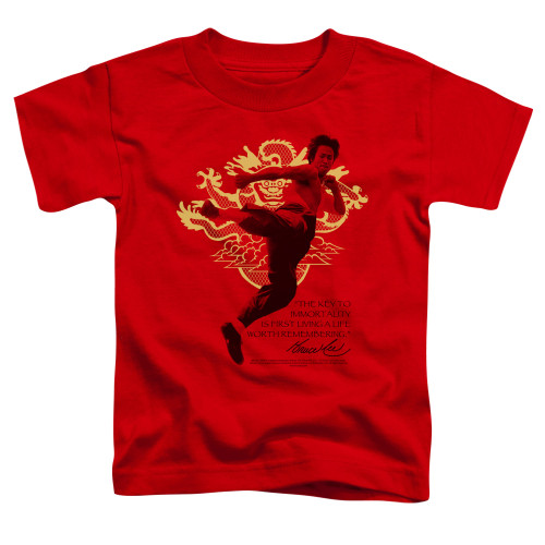 Image for Bruce Lee Toddler T-Shirt - Immortal Dragon