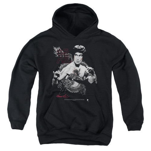 Image for Bruce Lee Youth Hoodie - The Dragon