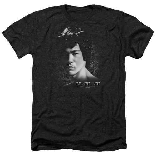 Image for Bruce Lee Heather T-Shirt - In Your Face