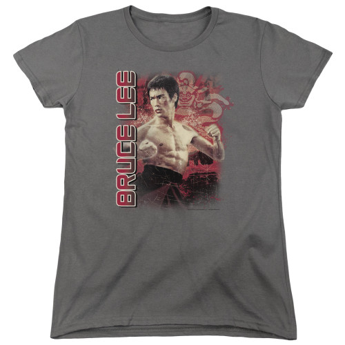 Image for Bruce Lee Womans T-Shirt - Fury