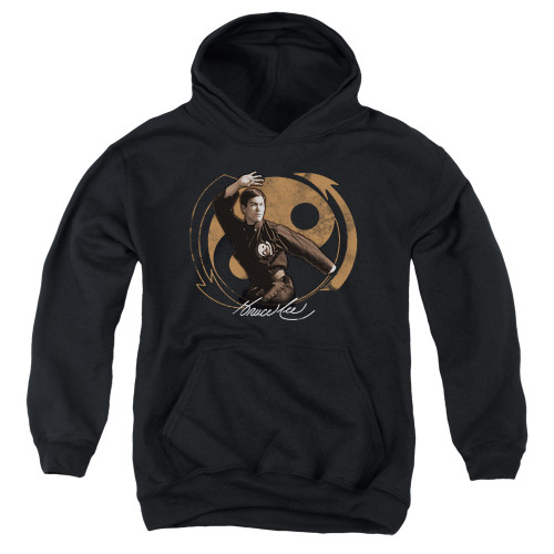 Image for Bruce Lee Youth Hoodie - Jeet Kun Do Pose