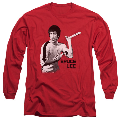 Image for Bruce Lee Long Sleeve Shirt - Nunchuck