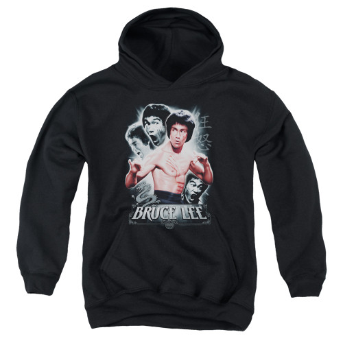 Image for Bruce Lee Youth Hoodie - Inner Fury